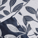 Leaves Room Darkening Washable Blackout Curtain Panels, Set of 2