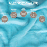 Superior Fleece Plush Medium Weight Fluffy Soft Decorative Throw