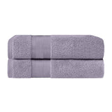 Aria Turkish Cotton Heavyweight Solid Absorbent 2 Piece Bath Towel Set
