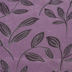 Leaves Machine Washable Room Darkening Blackout Curtains 4 Pieces