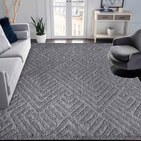 Wynn Modern Geometric Abstract Area Rug Indoor Outdoor Rugs