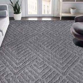 Wynn Modern Geometric Abstract Area Rug Indoor Outdoor Rugs