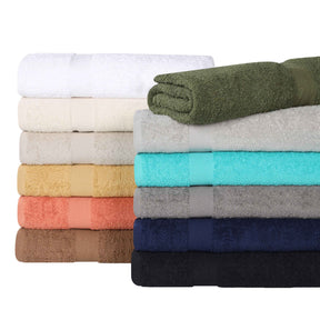 Cotton Highly Absorbent Eco-Friendly Quick Dry 4 Piece Bath Towel Set