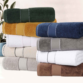 Niles Egyptian Giza Cotton Plush Heavyweight Soft 8 Piece Towel Set