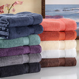 Zero Twist Cotton Ultra-Soft Absorbent Assorted 12 Piece Towel Set