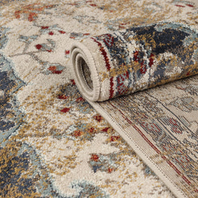 Abena Traditional Medallion Indoor Area Rugs or Runner Rug