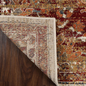 Abena Traditional Medallion Indoor Area Rugs or Runner Rug