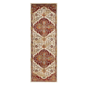 Abena Traditional Medallion Indoor Area Rugs or Runner Rug