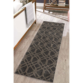 Abner Geometric Diamond Indoor Area Rug or Runner Rug Or Door Mat