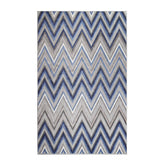 Acacia Geometric Zigzag Area Rug Modern Indoor Outdoor Rugs