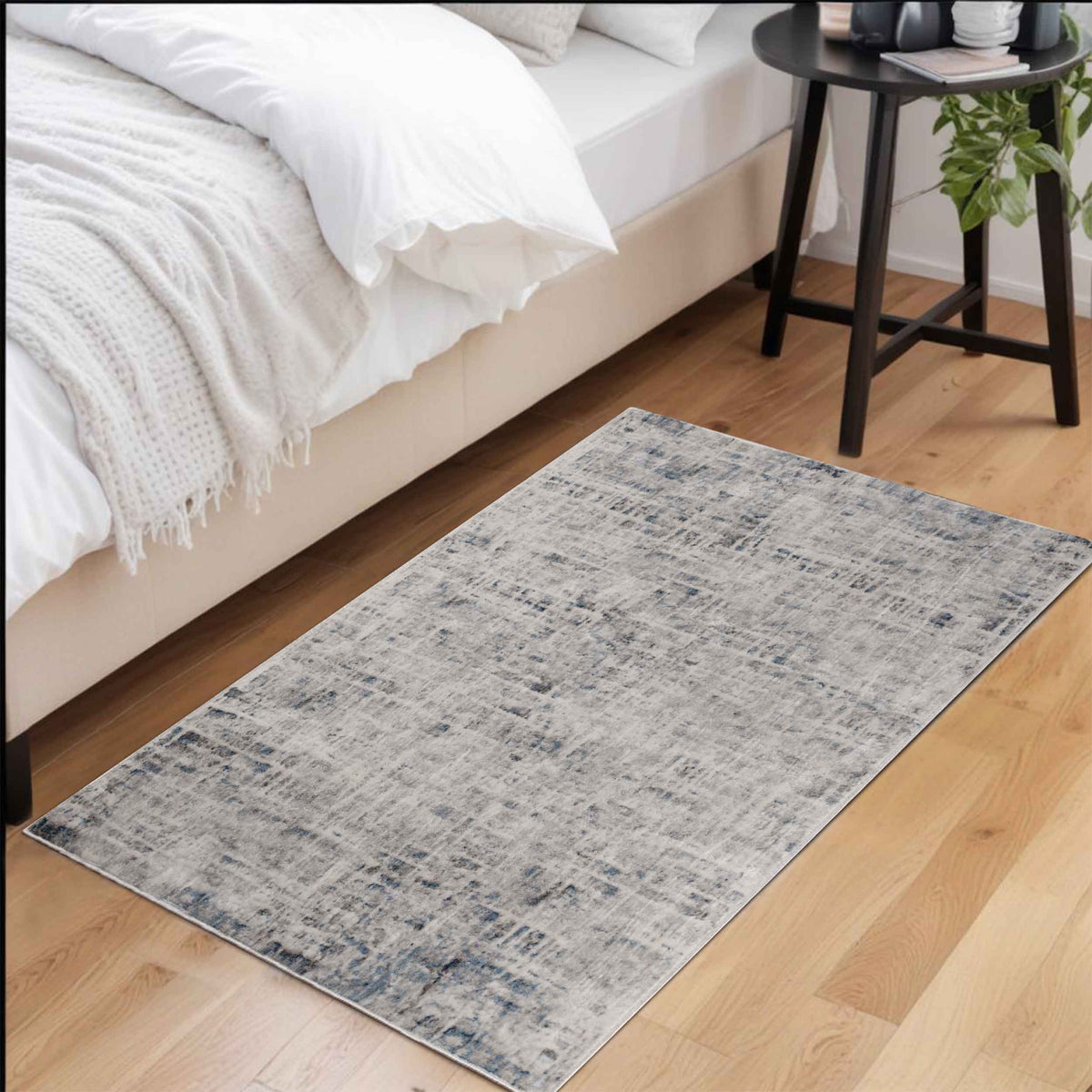 Acer Distressed Abstract Modern Indoor Area Rug or Runner