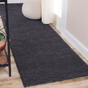 Aero Hand-Braided Solid Indoor Area Rugs or Runner Rug