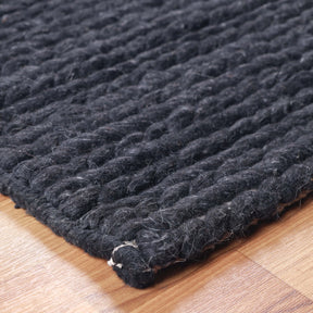 Aero Hand-Braided Solid Indoor Area Rugs or Runner Rug