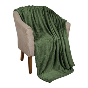 Alaska Diamond Fleece Plush Ultra-Soft Fluffy Blanket