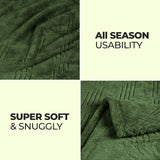 Alaska Diamond Fleece Plush Ultra-Soft Fluffy Blanket