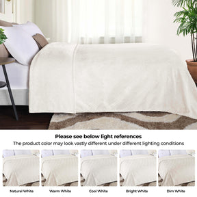 Alaska Diamond Fleece Plush Ultra-Soft Fluffy Blanket