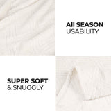 Alaska Diamond Fleece Plush Ultra-Soft Fluffy Blanket