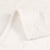 Alaska Diamond Fleece Plush Ultra-Soft Fluffy Blanket