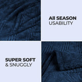 Alaska Diamond Fleece Plush Ultra-Soft Fluffy Blanket