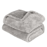 Alaska Diamond Fleece Plush Ultra-Soft Fluffy Blanket