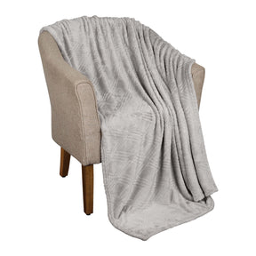 Alaska Diamond Fleece Plush Ultra-Soft Fluffy Blanket