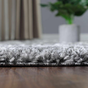 Alia Boho Geometric Diamonds Indoor Plush Shag Area Rug Or Runner Rug