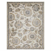 Amaryllis Modern Farmhouse Botanical Floral Vines Indoor Area Rug