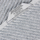 Amelia Cotton Blend Textured Diagonal Ribbed 12 Piece Towel Set