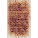 Apollo Distressed Oriental Floral Damask Indoor Area Rug