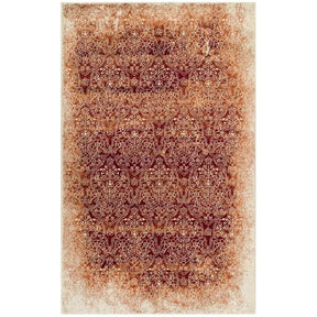 Apollo Distressed Oriental Floral Damask Indoor Area Rug