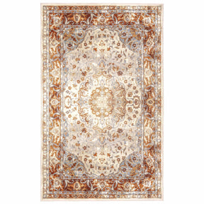 Archibold Vintage Inspired Traditional Medallion Area Rug or Runner