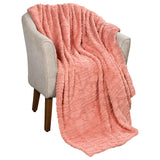 Fleece Blanket – Arctic Boho Knit Jacquard - Plush, Cozy Warmth