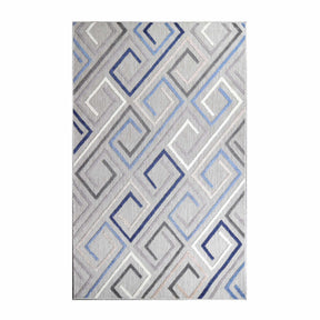 Ares Geometric Contemporary Area Rug Indoor Outdoor Rugs