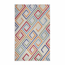 Ares Geometric Contemporary Area Rug Indoor Outdoor Rugs