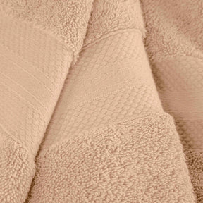 Aria Turkish Cotton Heavyweight Absorbent Solid 10 Piece Plush Towel Set