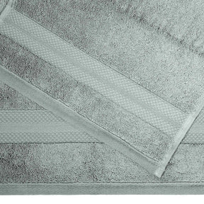 Aria Turkish Cotton Heavyweight Absorbent Solid 10 Piece Plush Towel Set