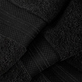 Aria Turkish Cotton Heavyweight Absorbent Solid 10 Piece Plush Towel Set