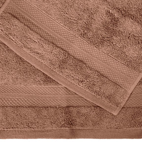 Aria Turkish Cotton Heavyweight Absorbent Solid 10 Piece Plush Towel Set