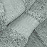 Aria Turkish Cotton Solid Heavyweight Plush Bath Towel Set of 4