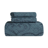 Aspen Cotton Blend Jacquard Floral Scalloped Edge Bedspread Set