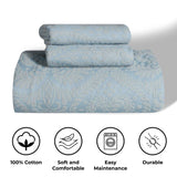 Aspen Cotton Blend Jacquard Floral Scalloped Edge Bedspread Set