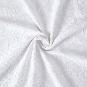Aspen Cotton Blend Jacquard Floral Scalloped Edge Bedspread Set