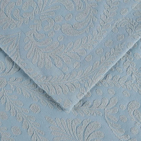 Aspen Cotton Blend Jacquard Floral Scalloped Edge Bedspread Set