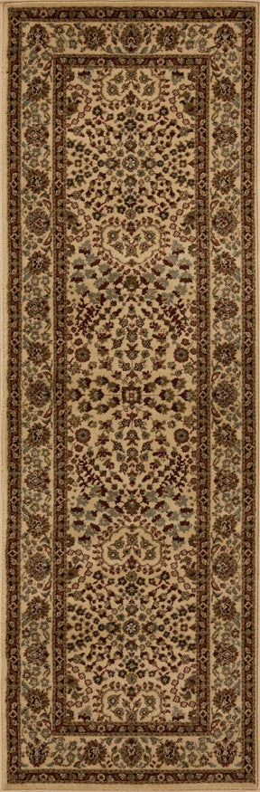 Astral Oriental Floral Scroll Indoor Large Area Rugs or Runner Rug