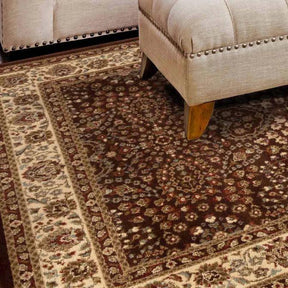 Astral Oriental Floral Scroll Indoor Large Area Rugs or Runner Rug