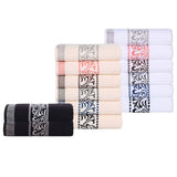 Superior Athens Cotton Greek Key Trim 8 Piece Towel Set