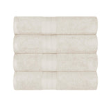Cotton Plush Heavyweight Bath Towel Set of 4