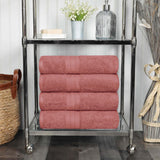 Cotton Plush Heavyweight Bath Towel Set of 4