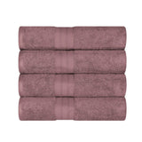 Cotton Plush Heavyweight Bath Towel Set of 4