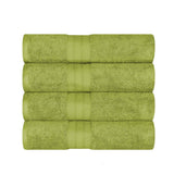 Cotton Plush Heavyweight Bath Towel Set of 4